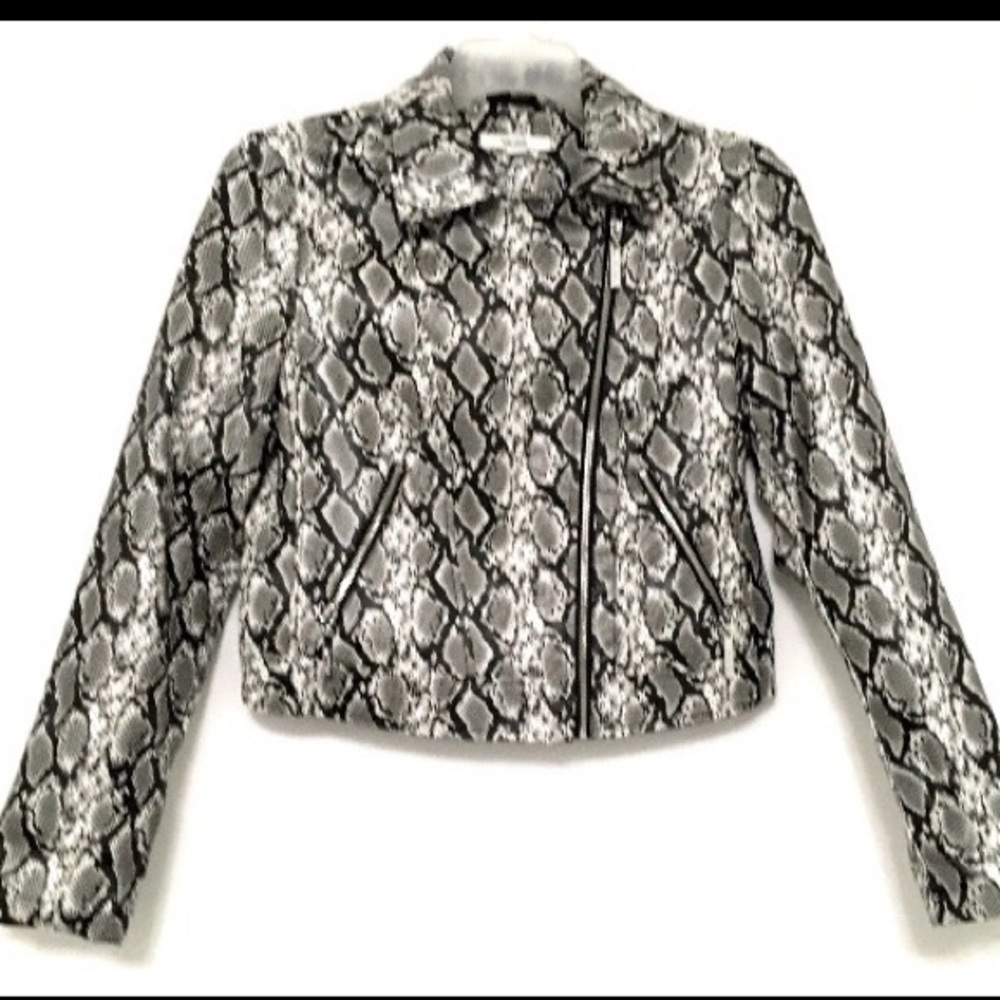 Kensie Juniors' Size M Python Black/Gray Snake Pr… - image 6